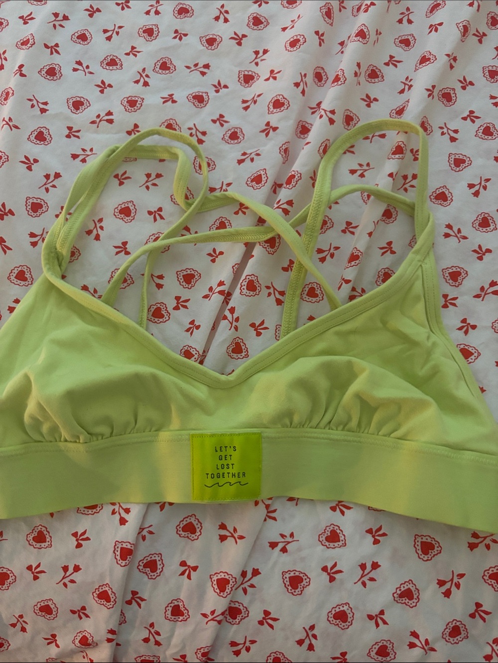 Aerie Neon Lime Bralette